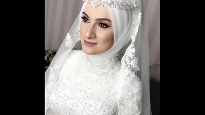 Современные мусульманские свадебные наряды