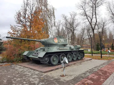 Город Воронеж. Музей-диорама и экспозиция военной техники