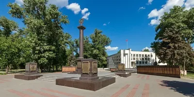 Город Воронеж. Музей-диорама и экспозиция военной техники