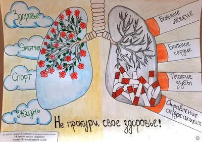 Рисунок плакат - «Мы за здоровый образ жизни» №249187 - «Стенгазеты и  Плакаты» (29.10.2021 - 22:53)