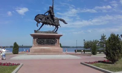 Григорий Засекин, памятник, мемориал, Самара, Орловская набережная — Яндекс  Карты