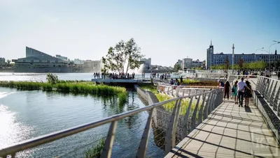 Набережная озера Кабан после реконструкции — новое культурное пространство  в Казани - Инде