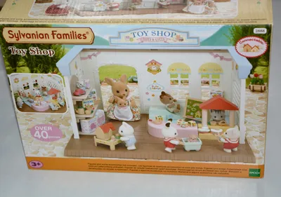 Набор Sylvanian Families Семья лисичек фенек 5696 купить по цене 2999 ₽ в  интернет-магазине Детский мир