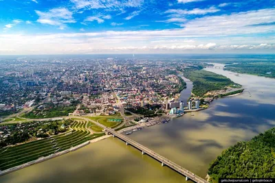 В КУРСЕ 22 Барнаул | Новости on Instagram: \"Теперь вид на Нагорный парк с  набережной выглядит вот так✨ Доброй ночи, 😴 Барнаул:) Фото: @nyusha.x_,  Толк\"