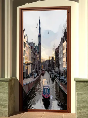 Наклейка на деревянную дверь в гостиную, европейские обои, 3D Самоклеящиеся  Виниловые Настенные обои для кухни, спальни, украшение для дома, постеры на  дверь | AliExpress