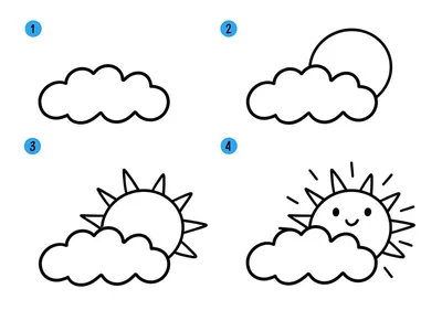 Нарисованное солнце картинки - 80 фото
