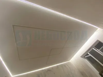 Натяжные потолки с подсветкой в Курске - цены с установкой | Центр потолков  Сфера