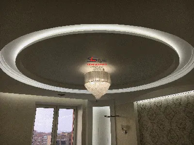 Натяжные потолки в гостиную в Самаре