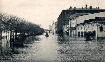 Названо второе по силе наводнение в Москве после потопа 1908 года - Мослента