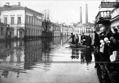 Серия открыток «Наводнение в Москве в 1908 году» | СТРАХОВАНИЕ СЕГОДНЯ |  Виртуальная выставка – экспонаты