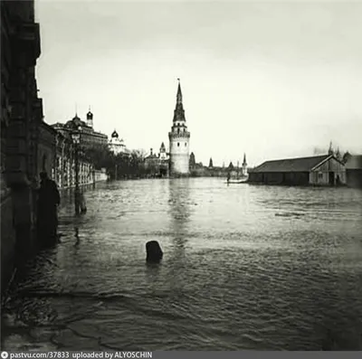 Наводнение в Москве. 12 апреля 1908 года