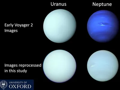 Neptune is more of a greenish blue than is commonly depicted : NPR