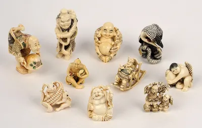 Статуэтка Нэцкэ Хотэй сидящий Netsuke (255417121) ‣ Купить в  интернет-магазине Каста ‣ Киев, Одесса, Харьков ‣ Доставка по всей Украине!  (#255417121)