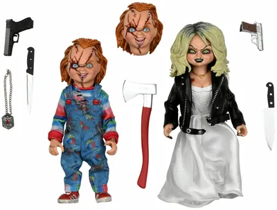 Чаки и Тиффани \"Невеста Чаки\" Фигурка Chucky and Tiffany — купить в  интернет-магазине по низкой цене на Яндекс Маркете