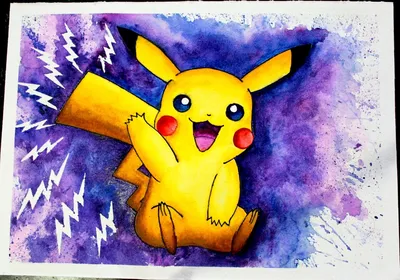 Pikachu (Пикачу) :: Pokedex :: Pokemon Characters :: Pokémon Art ::  красивые картинки :: Traditional art :: Pokémon (Покемоны) :: watermark ::  Shi-m :: art (арт) :: фэндомы / картинки, гифки, прикольные комиксы,  интересные статьи по теме.