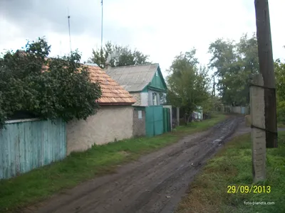 Село Николаевка, ул.Садовая - дома Стрельцовых и Мищенко | Фотопланета