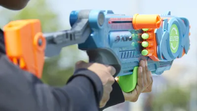 The Nerf Pro Gelfire Mythic is a gamechanger with rounds you don't need to  pick up | GamesRadar+