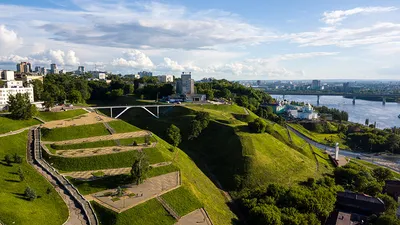 Новая застройка Черниговской набережной в Нижнем Новгороде