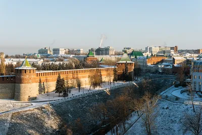 На крыльях вдохновения: Нижний Новгород зимой.