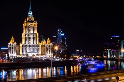 Фото Москвы ночью и вечером — большая галерея