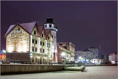Путешествия по городам России - Ночной Калининград Фото: Сизиков Николай |  Facebook