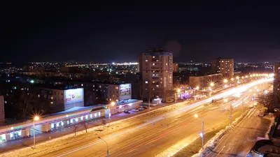 Ночной Ульяновск, высокое разрешение» — создано в Шедевруме