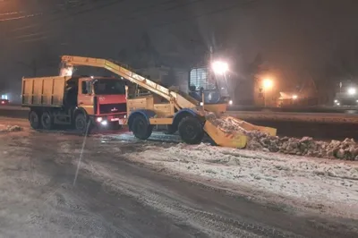 После ночного ливня утром 18 марта Ульяновск засыпало снегом - KP.RU