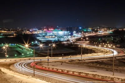 Вечерние фотографии города Чебоксары