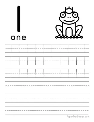 Free Printable Worksheets for Kids - Tracing Numbers 1-20 Worksheets