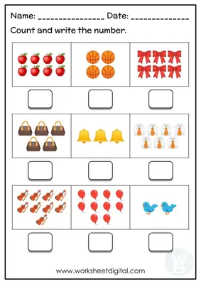 Free Printable Number Word Charts