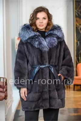 Коричневая норковая шуба Matsoco Furs NE-16255/04211 Купить в Москве- цена  298 000 ₽