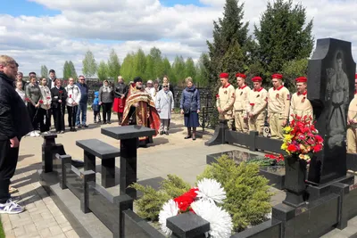 В поселке Новая Ляда почтили память воинов погибших на территории Донбасса  и Украины - Тамбовская митрополия