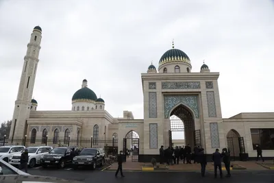 В центре Москвы был колапс- в связи с открытием соборной мечети.