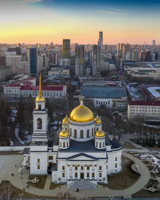 Ново-Тихвинский женский монастырь - Фото с высоты птичьего полета, съемка с  квадрокоптера - PilotHub