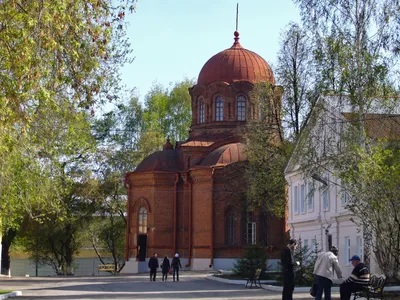 Екатеринбург Ново-Тихвинский монастырь Собор Александра Невского Фотография