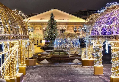 Картинка Новогодняя елка в Москве » Москва » Города России » Города »  Картинки 24 - скачать картинки бесплатно