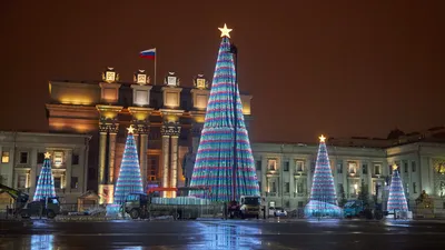 В Самаре закончили установку Новогодней Елки на площади Куйбышева – Новости  Самары и Самарской области – ГТРК Самара