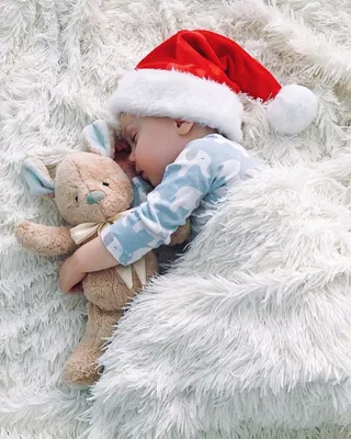 Baby Santa | Детские новогодние фотографии, Фоторафии новорожденных, Детские  новогодние фото