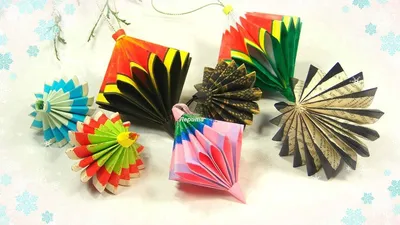 Новогодние, елочные фонарики из бумаги, Мк / DIY Christmas Paper Crafts,  New Year paper Ornamen… | Декоративная бумага, Рождественская бумага,  Самодельные украшения