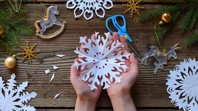 НОВОГОДНИЕ ИГРУШКИ ИЗ БУМАГИ (+шаблон)//DIY HONEYCOMB CHRISTMAS  ORNAMENTS(+free template) - YouTube