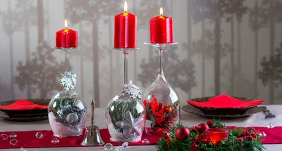 ᐉ Новогодний декор для дома и офиса, комплект \"Рождественская классика\"