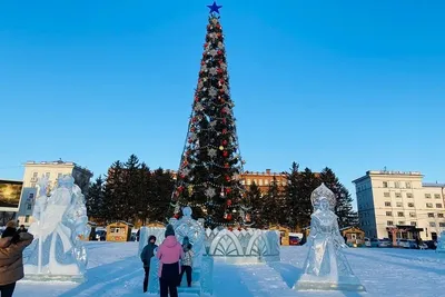 Новогодний Хабаровск фото фотографии