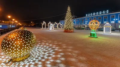 Новогодний Мурманск. | Город, Путешествия