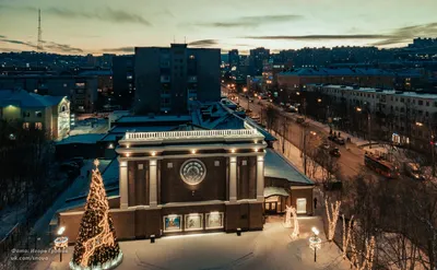 Новогоднее оформление в микрорайоне Роста | Новости | Администрация города  Мурманска - официальный сайт