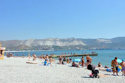 Пляж Кристалл, Новороссийск. Краснодарский край. - «🏖Немноголюдный пляж  даже в сезон, с самой мелкой галькой в Новороссийске💙Кафе на пляже, фото  меню с ценами🍕🍟🍔» | отзывы