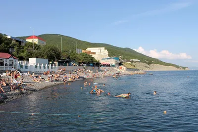 Пляж в Широкой балке, Новороссийск. Фото, веб-камера, отзывы, как  добраться, отели рядом на Туристер.ру