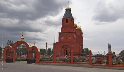 Ульяновская область Новоспасский район Новоспасское Собор Преображения  Господня Фотография