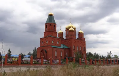 Ульяновская область Новоспасский район Новоспасское Собор Преображения  Господня Фотография