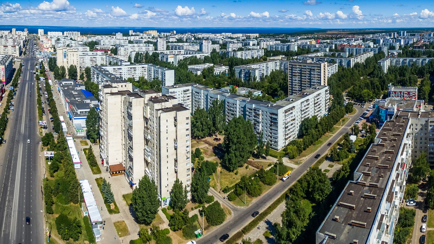 Ульяновск новый город места. Ульяновск новый город проспект Ульяновский.