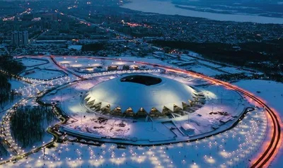 Стадион Самара Арена представит космические арт-объекты